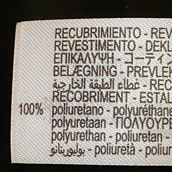 NWT. Zara Black Faux Leather Peplum Blazer/Jacket. Size L, XL. - Picture 13 of 16